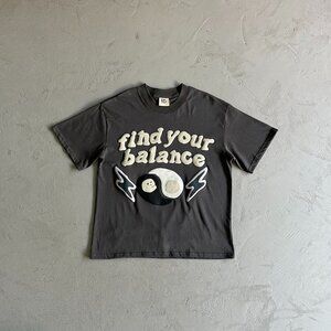 Broken Planet Find Your Balancet Shirt Ash Gray